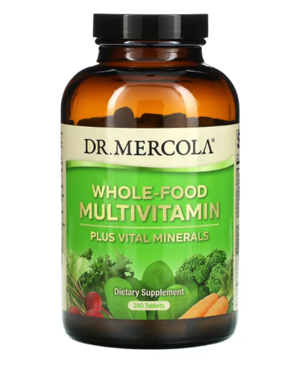 Dr. Mercola, Whole-Food Multivitamin Plus Vital Minerals, 240 Tablets