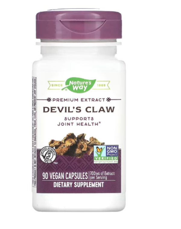 Nature's Way, Devil's Claw, 700 mg, 90 Vegan Capsules (350 mg per Capsule)