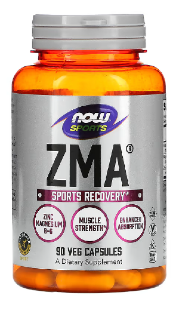 NOW Foods, Sports, ZMA, Sports Recovery, 90 Veg Capsules